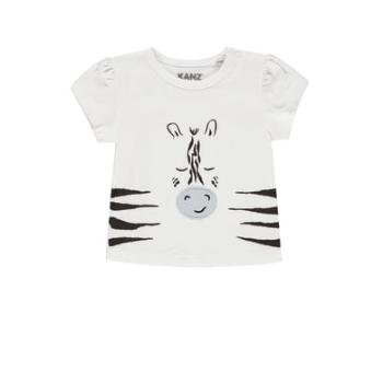 KANZ t-shirt dla niemowląt b right white | white