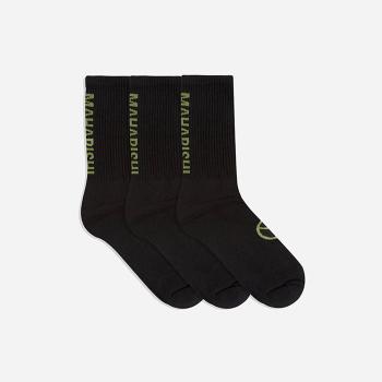 Skarpety Maharishi Miltype Peace Sports Socks 3-Pack 9345 BLACK/BLACK/BLACK