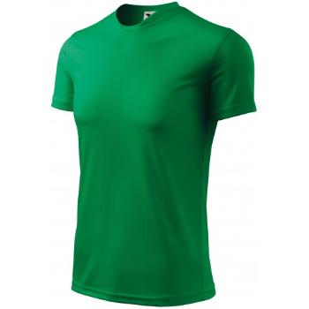 Koszulka sportowa dla dzieci, zielona trawa, 122cm / 6lat