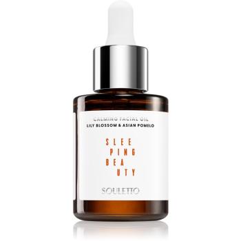 Souletto Lily Blossom & Asian Pomelo Calming Facial Oil olejek odżywczy do twarzy na noc 30 ml