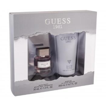 GUESS Guess 1981 zestaw EDT 30 ml + żel pod prysznic 200 ml dla mężczyzn