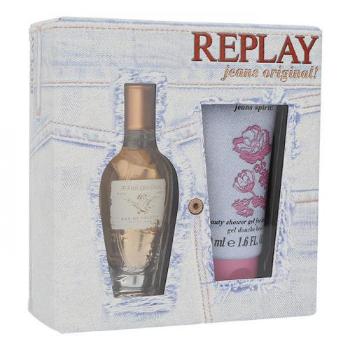 Replay Jeans Original! For Her zestaw Edt 20ml + 50ml Żel pod prysznic dla kobiet