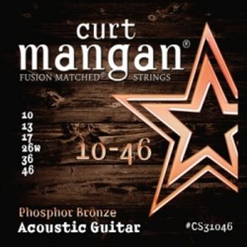 Curt Mangan 10-46 Phosphor Bronze 31046 Struny Do Gitary Akustycznej