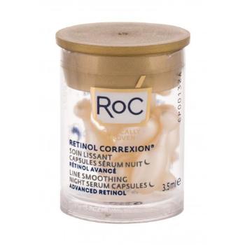 RoC Retinol Correxion Line Smoothing Advanced Retinol Night Serum Capsules 3,5 ml serum do twarzy dla kobiet Uszkodzone pudełko