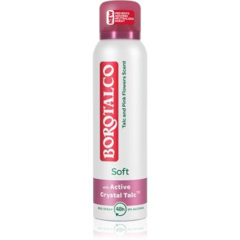 Borotalco Soft Talc & Pink Flower dezodorant w sprayu bez alkoholu 150 ml