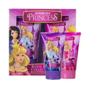 Disney Princess Cinderella zestaw Żel pod prysznic Cinderella 150 ml + Balsam Sleeping Beauty 150 ml dla dzieci Uszkodzone pudełko