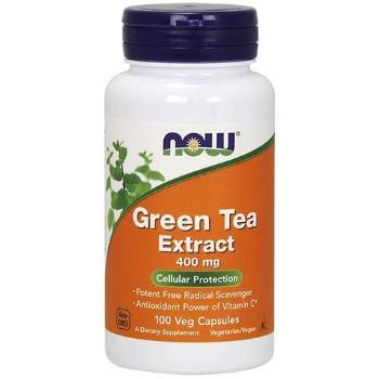 NOW Green Tea Extract 400mg - 100vegcapsDieta i odchudzanie > Zielona Herbata