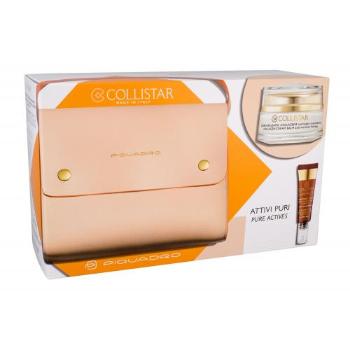 Collistar Pure Actives Collagen Cream Balm zestaw Krem na dzień 50 ml + Krem pod oczy 7,5ml + Torebka dla kobiet