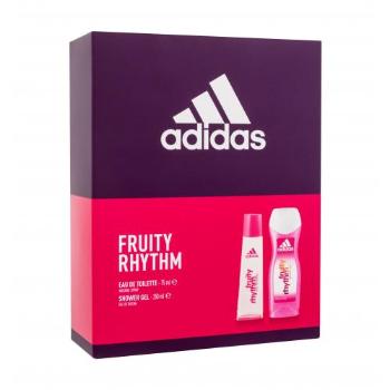 Adidas Fruity Rhythm For Women zestaw Edt 75 ml + Żel pod prysznic  250 ml dla kobiet