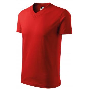 T-shirt z krótkim rękawem o średniej gramaturze, czerwony, 2XL