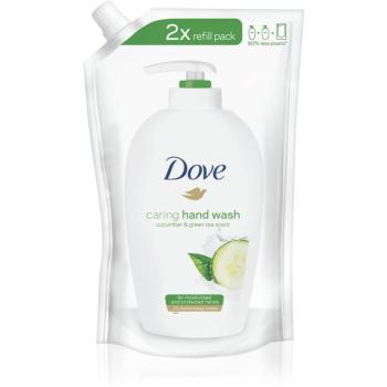 Dove Go Fresh Fresh Touch mydło w płynie napełnienie ogórek i zielona herbata 500 ml