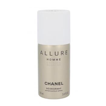 Chanel Allure Homme Edition Blanche 100 ml dezodorant dla mężczyzn uszkodzony flakon