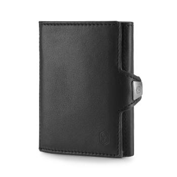 Slimpuro TRYO Slim Wallet, portfel, 5 kart, kieszonka na monety, 9,2 x 2,2 x 7,5 cm (szer. x wys. x gł.), ochrona RFID