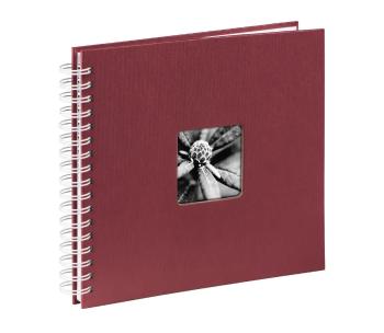 Hama - Album na zdjęcia na spirali 28x24 cm 50 stron czerwony
