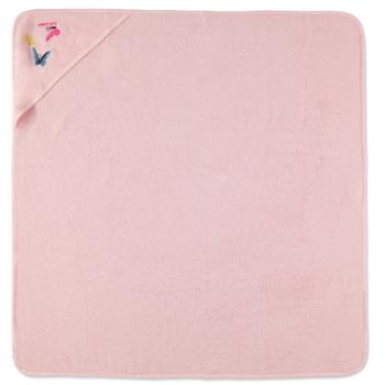 HÜTTE & CO Ręcznik kapielowy Motylek 100 x 100 cm, kolor różowy