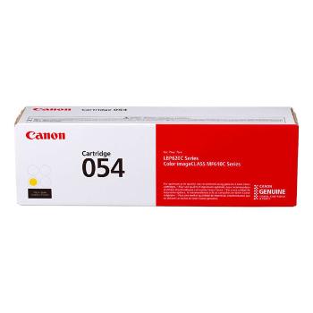 Canon originální toner 054Y, yellow, 1200str., 3021C002, Canon i-SENSYS LBP621Cw, 623Cdw, MF641Cw, 643Cdw, 645Cx, O