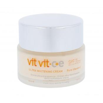 Diet Esthetic Vit Vit C+ E Ultra Whitening Cream SPF15 50 ml krem do twarzy na dzień dla kobiet