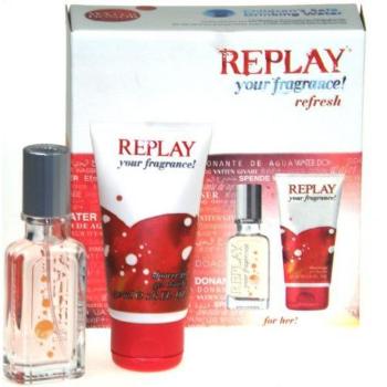 Replay Your Fragrance! For Her zestaw Edt 20ml + 50ml Żel pod prysznic dla kobiet