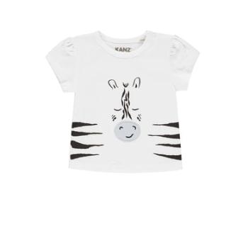 KANZ t-shirt dla niemowląt b right white | white