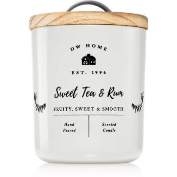 DW Home Farmhouse Sweet Tea & Rum świeczka zapachowa 241 g