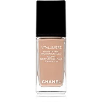 Chanel Vitalumière Radiant Moisture Rich Fluid Foundation rozświetlający podkład nawilżający odcień 50 - Naturel 30 ml