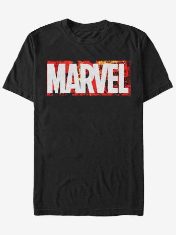 ZOOT.Fan Marvel Logo Marvel Koszulka Czarny
