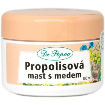 Dr. Popov Herbal ointments Propolis with honey maść do swędzącej i podrażnionej skóry 100 ml