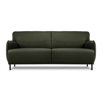 Zielona skórzana sofa Windsor & Co Sofas Neso, 175x90 cm