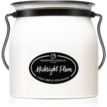 Milkhouse Candle Co. Creamery Midnight Plum świeczka zapachowa Butter Jar 454 g