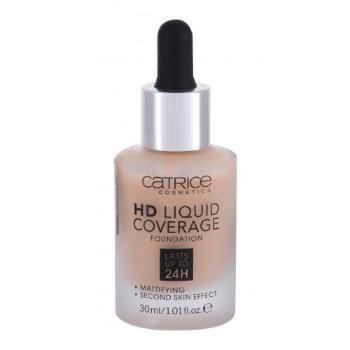Catrice HD Liquid Coverage 24H 30 ml podkład dla kobiet 040 Warm Beige