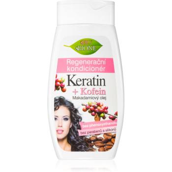 Bione Cosmetics Keratin + Kofein odżywka regenerująca do włosów 260 ml