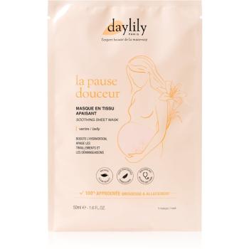 Daylily Mask In Sooting Fabric maseczka płócienna dla kobiet w ciąży 50 ml