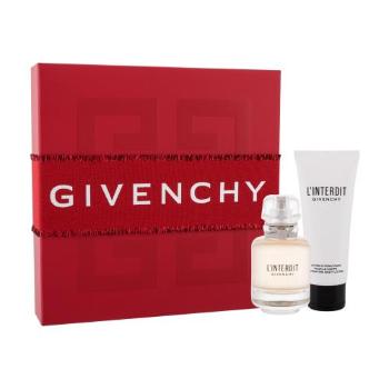 Givenchy L´Interdit zestaw EDT 50 ml + mleczko do ciała 75 ml dla kobiet