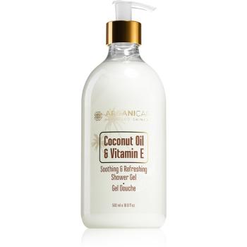Arganicare Coconut Oil & Vitamin E zmiękczający żel pod prysznic 500 ml