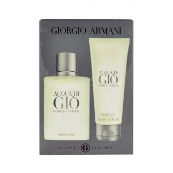 Giorgio Armani Acqua di Giò Pour Homme zestaw Edt 50ml + 75ml Balsam po goleniu dla mężczyzn Uszkodzone pudełko