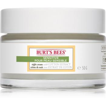 Burt’s Bees Sensitive nawilżający krem na noc dla cery wrażliwej 50 g