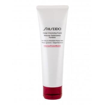 Shiseido Essentials Deep 125 ml pianka oczyszczająca dla kobiet Uszkodzone pudełko
