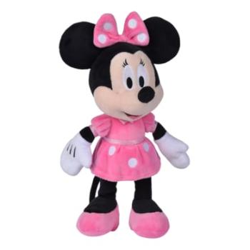 Simba Disney Maskotka Myszka Minnie 25 cm, różowa