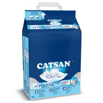 CATSAN Hygiene Plus 20 l naturalny żwirek dla kota