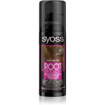 Syoss Root Retoucher tonująca farba na odrosty w sprayu odcień Dark Brown 120 ml