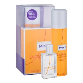 Mexx Energizing Woman zestaw Edt 30ml + 150ml Deodorant dla kobiet
