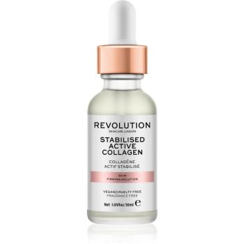 Revolution Skincare Stabilised Active Collagen ujędrniające serum do twarzy o działaniu nawilżającym 30 ml