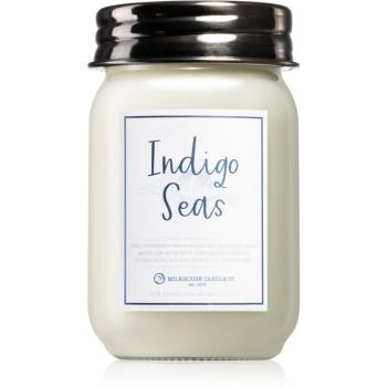 Milkhouse Candle Co. Farmhouse Indigo Seas świeczka zapachowa Mason Jar 369 g