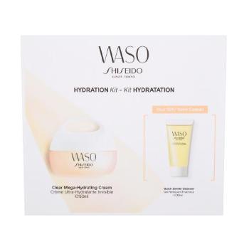 Shiseido Waso Clear Mega zestaw Krem na dzień 50 ml + Żel Quick Gentle Cleanser 30 ml dla kobiet