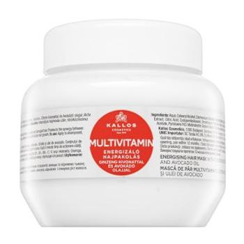 Kallos Multivitamin Energising Hair Mask odżywcza maska do włosów osłabionych 275 ml
