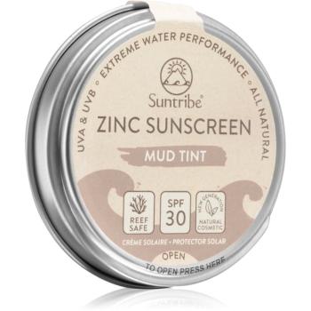 Suntribe Zinc Sunscreen mineralny krem ochronny do twarzy i ciała SPF 30 Mud Tint 45 g