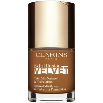 Clarins Skin Illusion Velvet podkład w płynie z matowym wykończeniem o działaniu odżywczym odcień 118.5N 30 ml