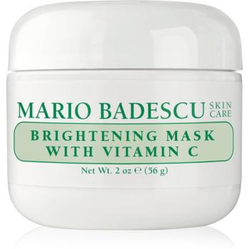 Mario Badescu Brightening Mask with Vitamin C maseczka rozjaśniająca dla bladej, niejednolitej skóry 56 g