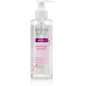 Avon Nutra Effects Soothe oczyszczający żel micelarny dla cery wrażliwej 180 ml