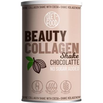Diet-Food Beauty Collagen Shake mieszanka do przygotowania koktajlu na piękne włosy, skórę i paznokcie smak Chocolate 300 g